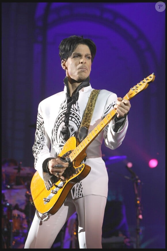 Concert du chanteur Prince à Paris, le 11 octobre 2009