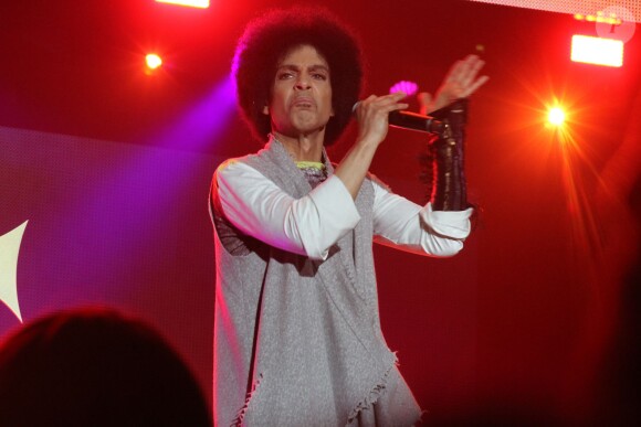 Prince sur scène lors du festival Essence Festival à la Nouvelle Orléans, le 5 juillet 2014