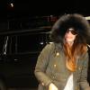 Megan Fox arrive à New York en provenance de Los Angeles le 4 février 2016.