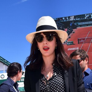 Nolwenn Leroy lors des demi-finales du Monte-Carlo Rolex Masters, le 16 avril 2016 au Monte-Carlo Country Club à Roquebrune-Cap-Martin © Bruno Bebert / Bestimage