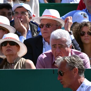 Nelson Monfort au Monte-Carlo Country Club lors des demi-finales du Monte-Carlo Rolex Masters, le 16 avril 2016 à Roquebrune-Cap-Martin © Bruno Bebert / Bestimage