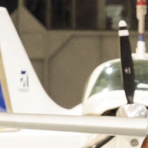Exclusif - Tom Cruise lors du tournage du film "Mena" à La Nouvelle-Orléans, 5 mois après le crash d'un petit avion, ayant coûté la vie à 2 personnes en Colombie. Le 3 février 2016 © CPA / Best