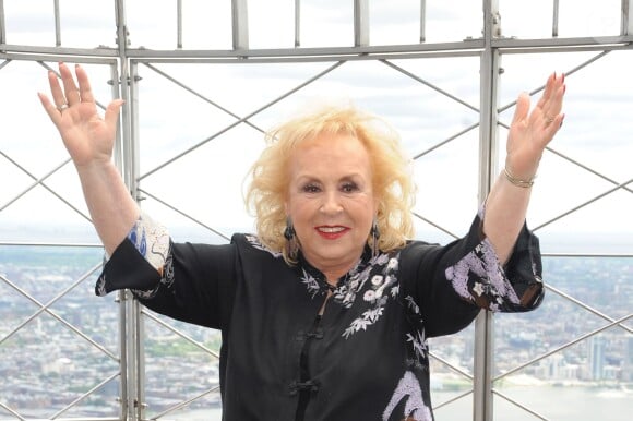 Doris Roberts en visite à l'Empire State Bulding à New York le 26 juin 2012