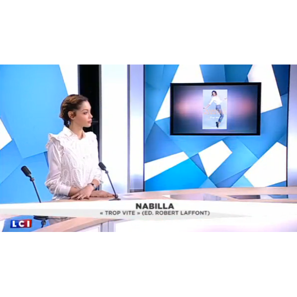 Nabilla Benattia invitée de Valérie Expert sur LCI, le 19/04/16