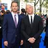 Paul Walker et Vin Diesel à Londres le 7 mai 2013.