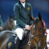 Semi-exclusif - Jessica Springsteen participe à un jumping à Vérone en Italie le 7 novembre 2015.