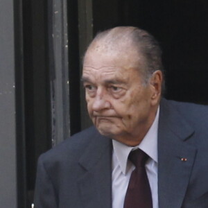 Jacques Chirac à Paris le 4 octobre 2014