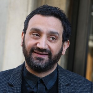 Cyril Hanouna - Arrivées des people à la radio Europe1 à Paris le 14 avril 2016.