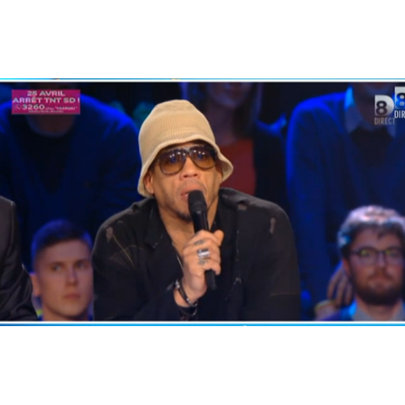 Laurie Cholewa dans TPMP, le 20 avril 2016 sur D8.