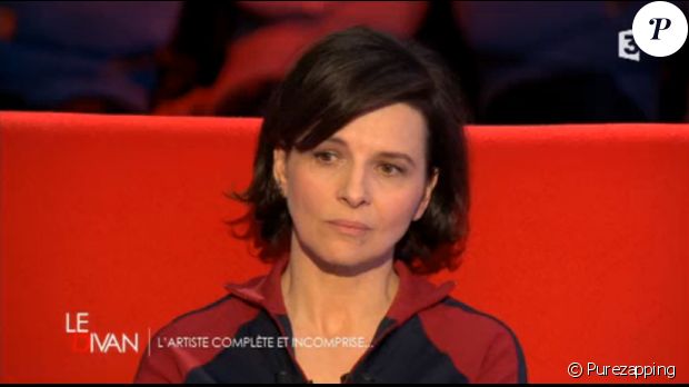 Juliette Binoche parle d&#039;amour dans Le Divan de Marc-Olivier Fogiel.