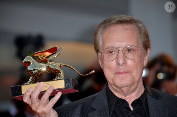 William Friedkin recoit un Lion d'Or lors du 70e Festival du Film de Venise, le 29 août 2013.