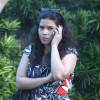 Exclusif - America Ferrera est allé déjeuner avec son mari Ryan Piers Williams à Los Feliz, le 27 avril 2016