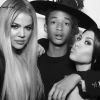 Khloé, Jaden Smith et Kourtney Kardashian au Nice Guy. Photo publiée le 28 avril 2016.