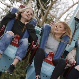 Charlotte Moss à Thorpe Park à Chertsey le 4 avril 2016