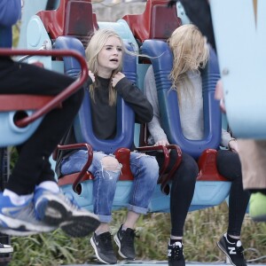 Charlotte Moss à Thorpe Park à Chertsey le 4 avril 2016