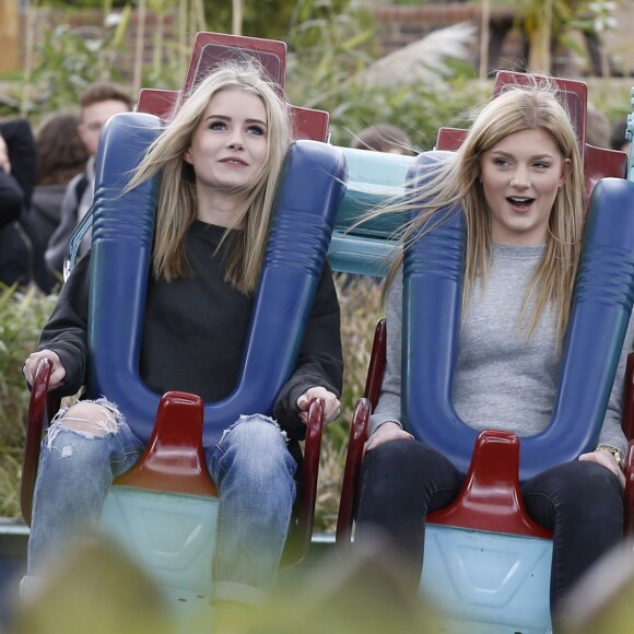 Charlotte Moss à Thorpe Park à Chertsey le 4 avril 2016