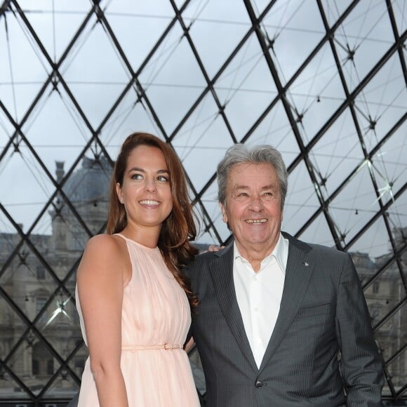 Dîner pour le défilé de mode Ferragamo au Louvre à Paris. Le 12 juin 2012.