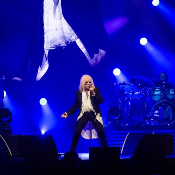 Michel Polnareff, lors du premier concert de sa nouvelle tournée à Epernay, le 30 avril 2016. © Cyril Moreau