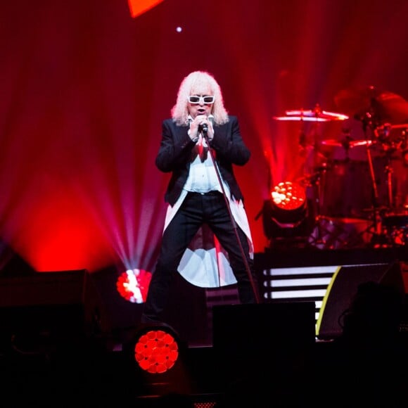 Michel Polnareff, lors du premier concert de sa nouvelle tournée à Epernay, le 30 avril 2016. © Cyril Moreau