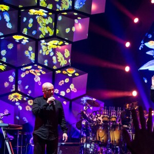 Michel Polnareff, lors du premier concert de sa nouvelle tournée à Epernay, le 30 avril 2016. © Cyril Moreau