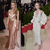 Amber Heard et Lily-Rose Depp au Met Gala le 2 mai 2016 à New York (photomontage)