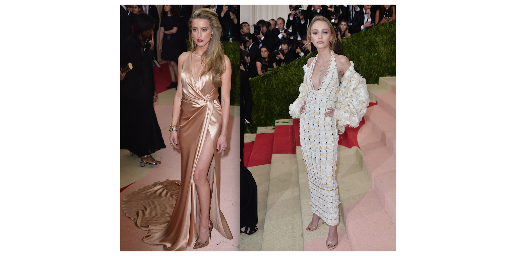 LilyRose Depp fait sensation au Met Gala avec... sa bellemère Amber