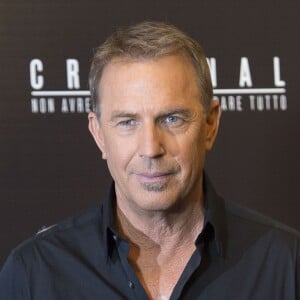 Kevin Costner au photocall de "Criminal" à l'hôtel Bernini Bristol à Rome le 8 avril 2016.