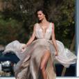 Alessandra Ambrosio pose pour un photo shoot de sa marque "Ale by Alessandra" à Los Angeles, le 4 mai 2016. © CPA/Bestimage04/05/2016 - Los Angeles