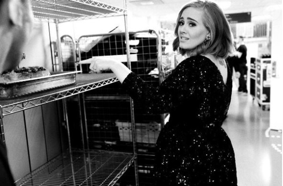 Adele en Suède. Mai 2016