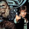 Han Solo, personnage iconique de la saga Star Wars incarné par Harrison Ford.