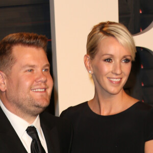 James Corden et sa femme Julia Carey - People à la soirée "Vanity Fair Oscar Party" après la 88ème cérémonie des Oscars à Hollywood. Le 28 février 2016