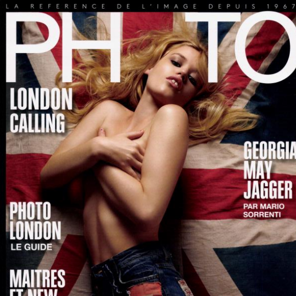 Georgia May Jagger divine pour Mario Sorrenti en couverture de Photo