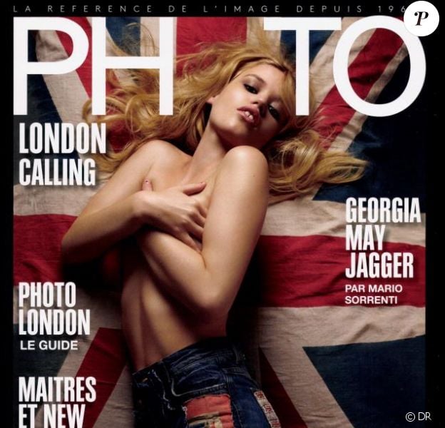 Georgia May Jagger divine pour Mario Sorrenti en couverture de Photo