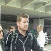 Kristen Stewart arrive à l'aéroport de Nice, le 9 mai 2016.