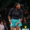 Serena Williams lors du tournoi de tennis BNP Paribas Showdown au Madison Square Garden à New York, le 8 mars 2016.