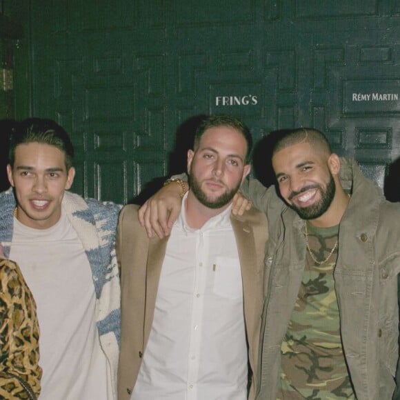 Exclusif - Le rappeur Drake inaugure son nouveau restaurant 'Frings' en partenariat avec le chef Susur Lee à Toronto. Lors de cette soirée, il a présenté sa mère à sa compagne Serena Williams. Jada Smith, Jayden Smith et Ryan, le cousin de Drake étaient eux aussi de la partie. La soirée s'est déroulée au rythme des sons du rappeur. Drake est très en vogue en ce moment, et il a sorti un nouvel album surprise "What a Time To Be Alive" sur Apple Music. le 21 septembre 2015 © CPA/Bestimage