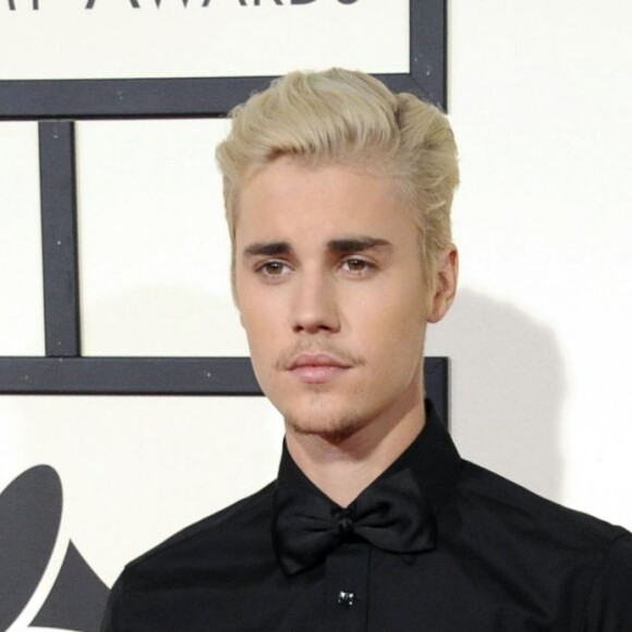 Justin Bieber à La 58ème soirée annuelle des Grammy Awards au Staples Center à Los Angeles, le 15 février 2016.