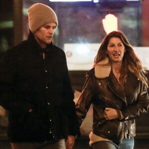 Gisele Bündchen et Tom Brady passent une soirée en amoureux à New York le 5 mars 2016.