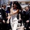 Kendall Jenner (combinaison Monica Rose) sur la Plage Magnum, à Cannes, le 12 mai 2016.
