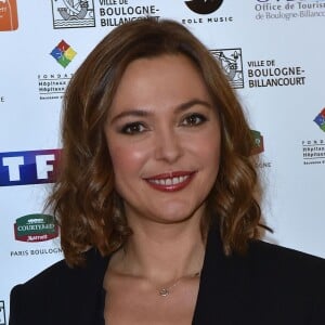 Sandrine Quétier - Photocall du concert de l'opération "Piéces Jaunes 2015" au Carré Belle-Feuille à Boulogne-Billancourt le 11 février 201511/02/2015 - Paris