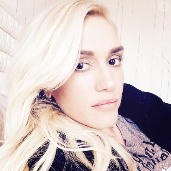 Gwen Stefani se dévoile sans son rouge à lèvres signature, sur sa page Instagram, le 12 mai 2016