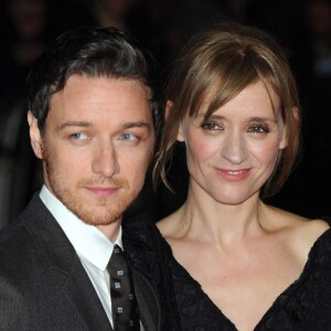 James McAvoy et Anne-Marie Duff - Première du film "The Disappearance of Eleanor Rigby" au BFI Festival du Film de Londres le 17 octobre 2014