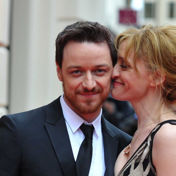 James McAvoy & Anne Marie Duff à Londres le 28 avril 2013.