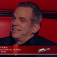Antoine lors de la finale de The Voice 5, sur TF1, le samedi 14 mai 2016