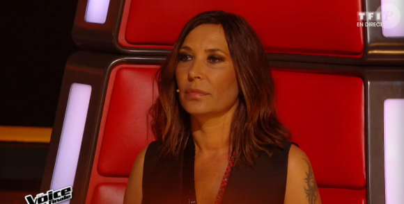 Slimane lors de la finale de The Voice 5, sur TF1, le samedi 14 mai 2016