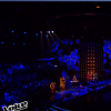 MB14 chante avec Kendji Girac lors de la finale de The Voice 5, sur TF1, le samedi 14 mai 2016