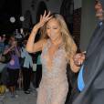 Mariah Carey à la sortie de la 27ème soirée annuelle Glaad Media à The Waldorf-Astoria à New York, le 14 mai 2016
