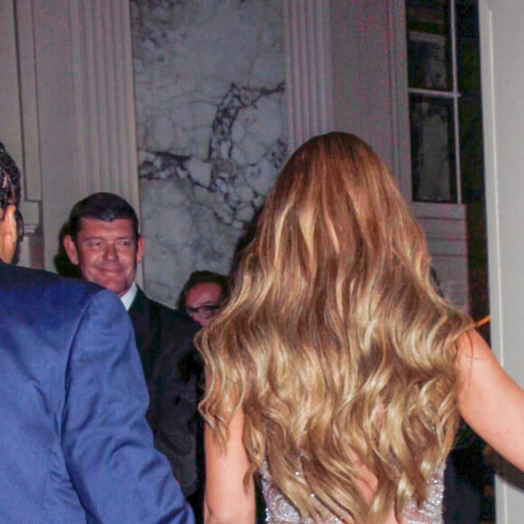 Mariah Carey et son fiancé James Packer à la 27ème soirée annuelle Glaad Media à The Waldorf-Astoria à New York. Les amoureux devraient se dire oui dans le cadre de la télé­réa­lité de la diva, actuel­le­ment en tour­nage. le 14 mai 2016