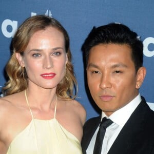 Diane Kruger et Prabal Gurung  à la 27ème soirée annuelle Glaad Media à The Waldorf-Astoria à New York, le 14 mai 2016