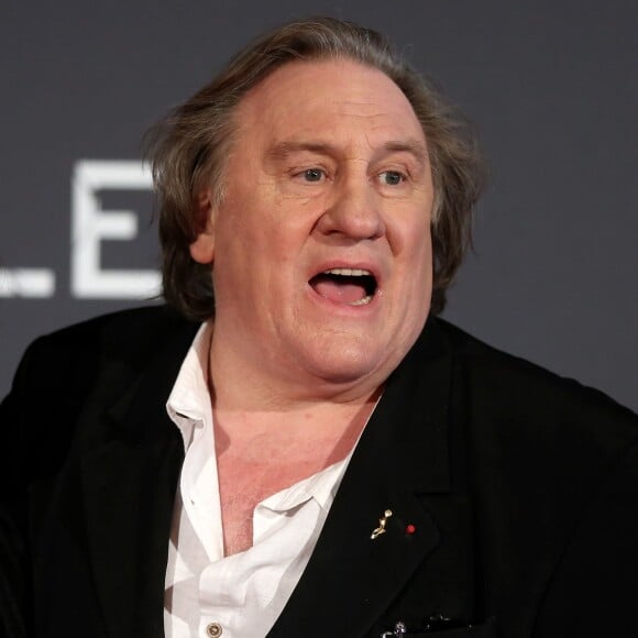 Gérard Depardieu - Avant premiére mondiale de la série TV Netflix, "Marseille" au Palais du Pharo de Marseille le 4 mai 2016. © Dominique Jacovides/Bestimage.